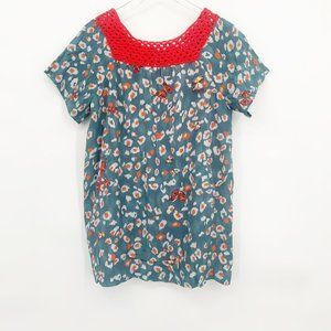 Imoga Girls Size 7 Selma Boho Short Sleeve Dress